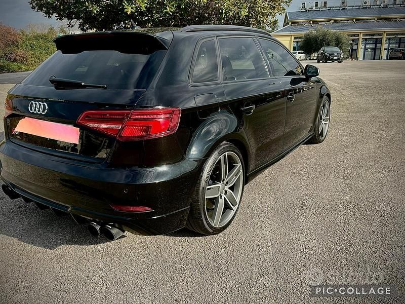 Usata Audi S3 Black Edition 300 CV (220 kW) 2019 Nero Berlina