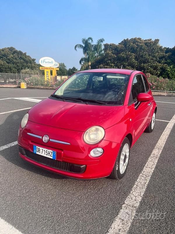 Usata Fiat 500 69 CV (50 kW) 2008 Rosso Utilitaria
