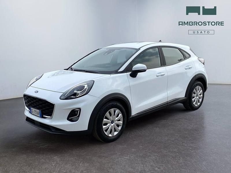 Usata Ford Puma Trend 95 CV (69 kW) 2021 Frozen white SUV