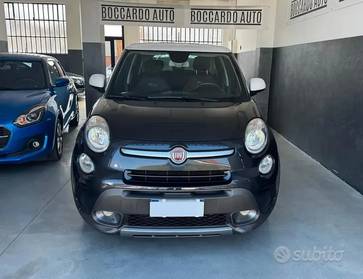 Usata Fiat 500L Trekking 105 CV (77 kW) 2013 Nero Monovolume