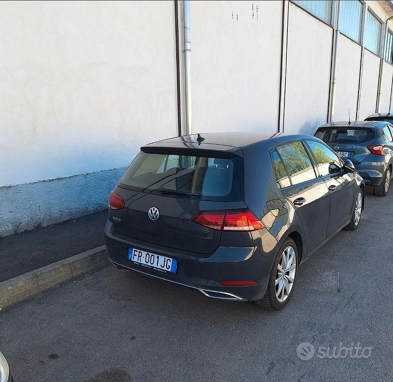 Usata VW Golf VII 115 CV (84 kW) 2018 Grigio Berlina