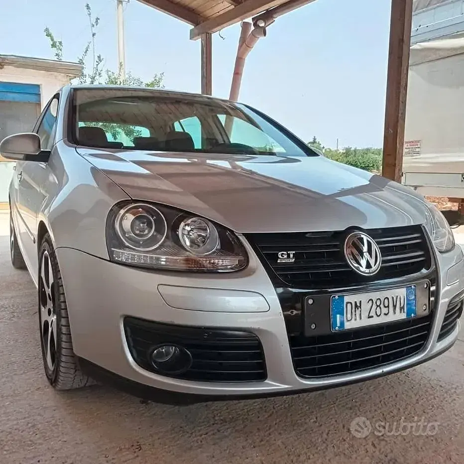 Usata VW Golf VI GT 105 CV (77 kW) 2008 Grigio Utilitaria