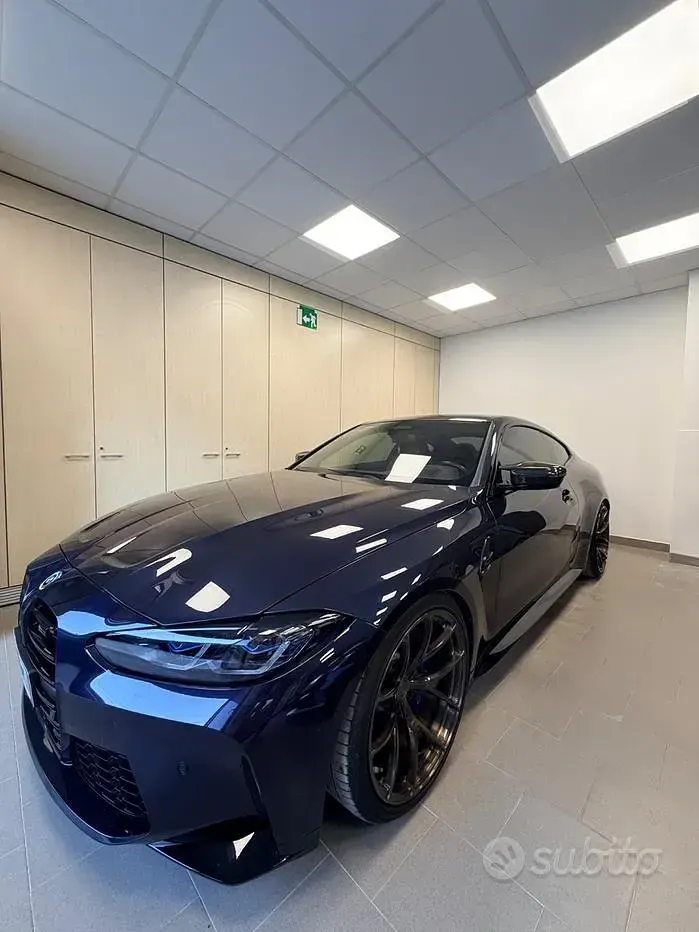 Usata BMW M4 Efficient Dynamics 510 CV (375 kW) 2022 Bluazzurro Coupé