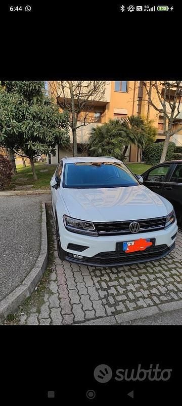 Usata VW Tiguan Style 150 CV (110 kW) 2018 Bianco SUV
