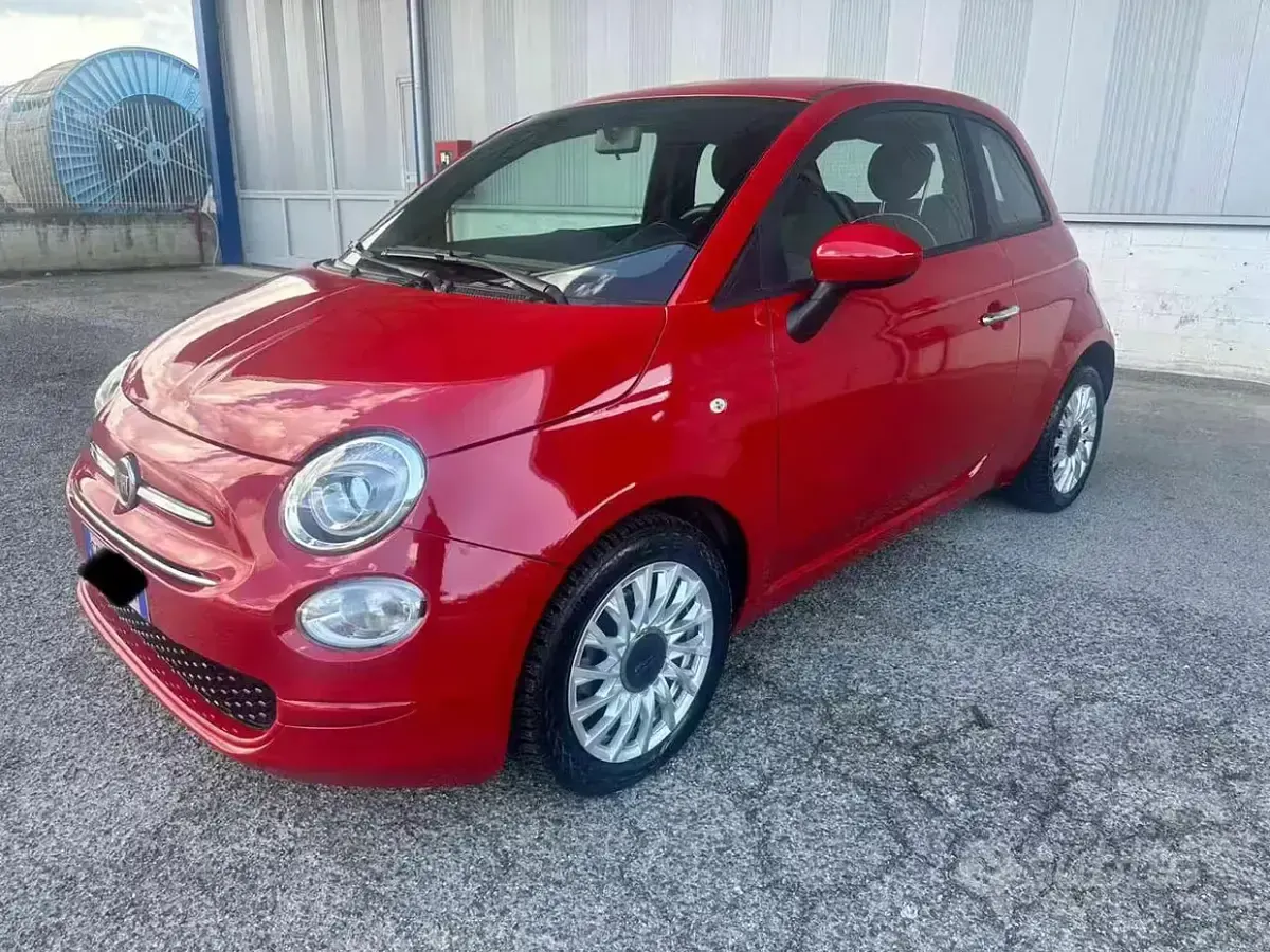 Usata Fiat 500 70 CV (51 kW) 2021 Rosso Utilitaria