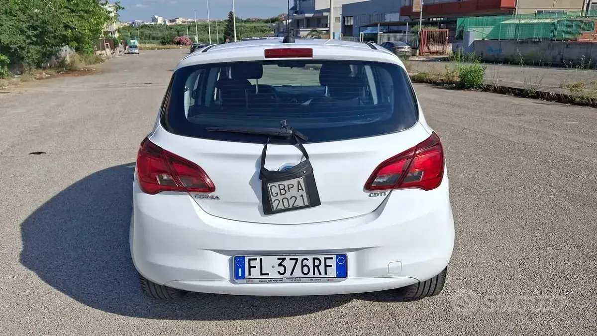Usata Opel Corsa 95 CV (69 kW) 2017 Bianco Utilitaria