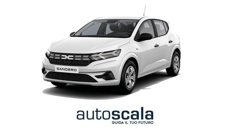 Bianco metallizzato Usata 2023 Dacia Sandero Essentiel Due volumi | 13.950 € (Buon prezzo) - Immagine 1/2