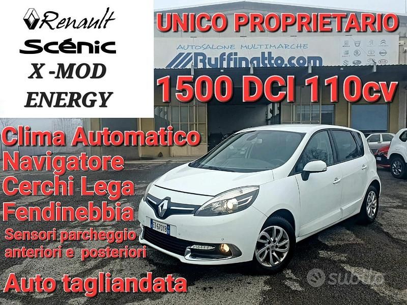 Usata Renault Scénic III 110 CV (80 kW) 2014 Bianco Monovolume