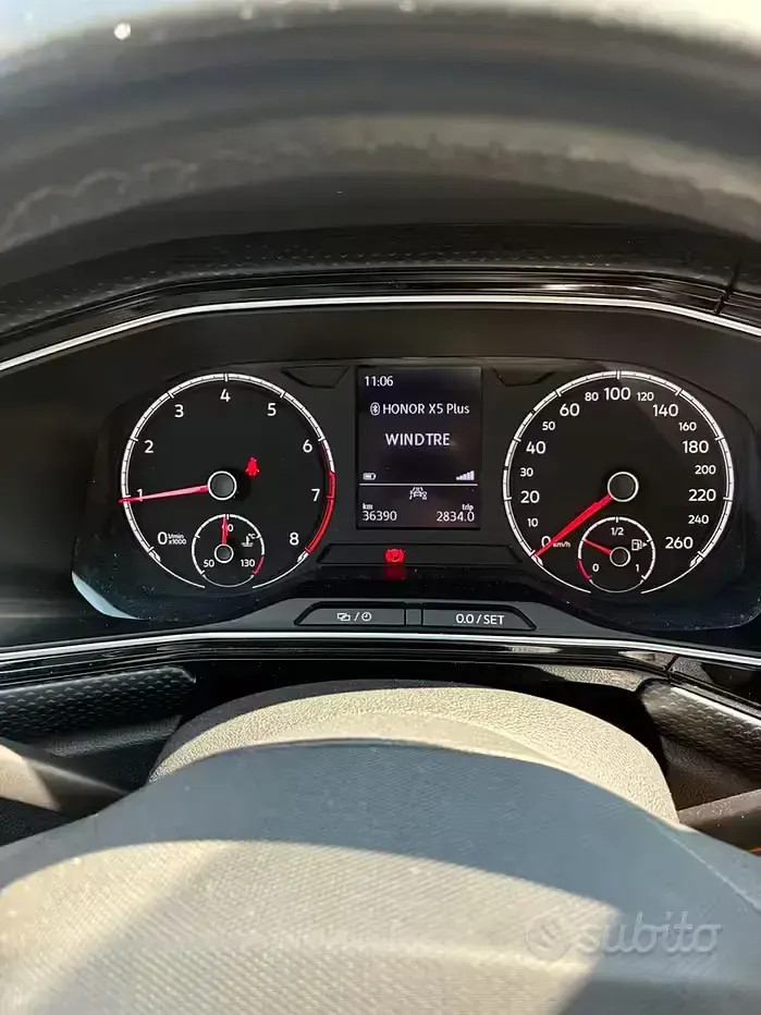 Usata VW T-Cross United 95 CV (69 kW) 2021 Grigio SUV