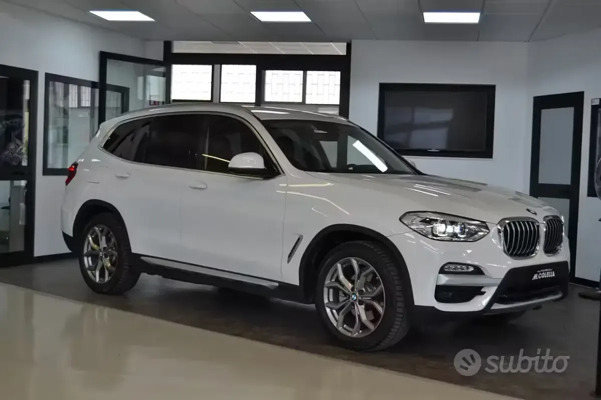 Usata BMW X3 xLine 190 CV (139 kW) 2020 Bianco SUV