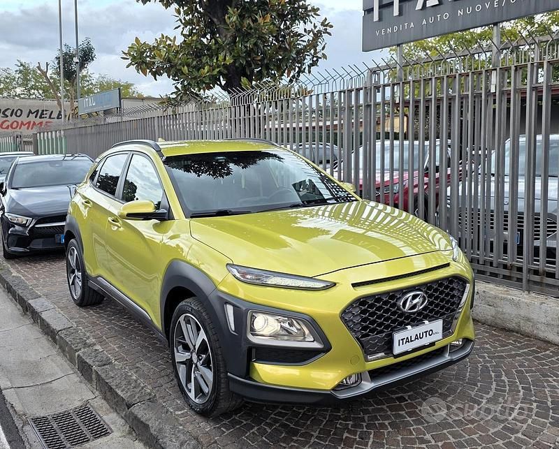 Usata Hyundai Kona Xpossible 116 CV (85 kW) 2018 Giallo SUV