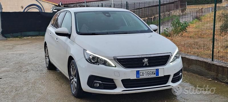 Usata Peugeot 308 SW 102 CV (75 kW) 2020 Bianco Station wagon