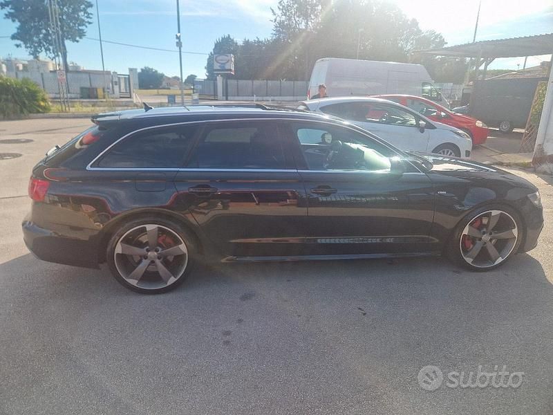 Usata Audi A6 313 CV (230 kW) 2012 Nero Station wagon