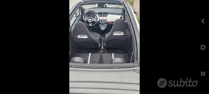 Usata Abarth 500C 2013 Bianco Cabrio