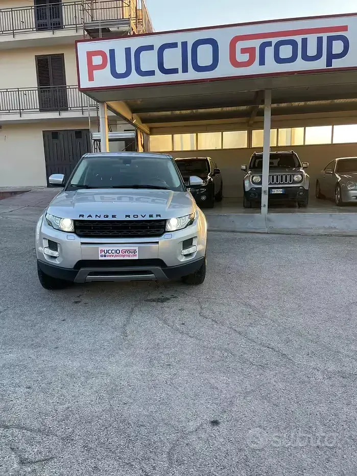 Usata Land Rover Range Rover evoque Pure 190 CV (139 kW) 2011 Grigio SUV