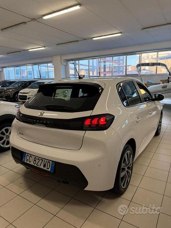Usata Peugeot 208 Active 75 CV (55 kW) 2020 Bianco Utilitaria