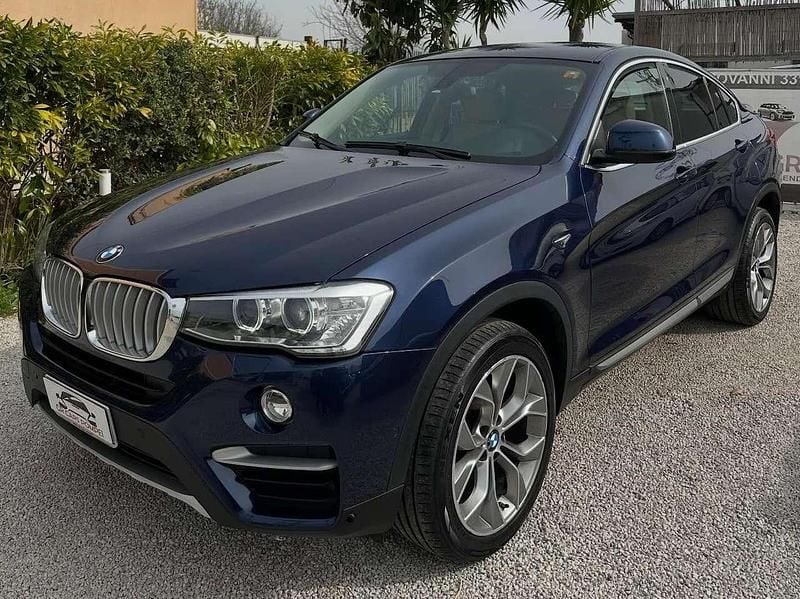 Usata BMW X4 M Sport 190 CV (139 kW) 2017 Blu/azzurro SUV
