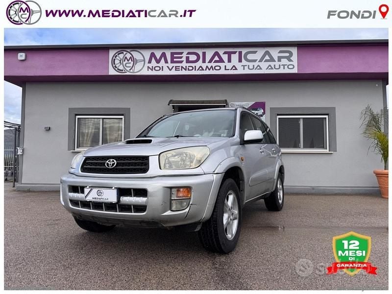 Usata Toyota RAV4 Sol 116 CV (85 kW) 2002 Grigio SUV