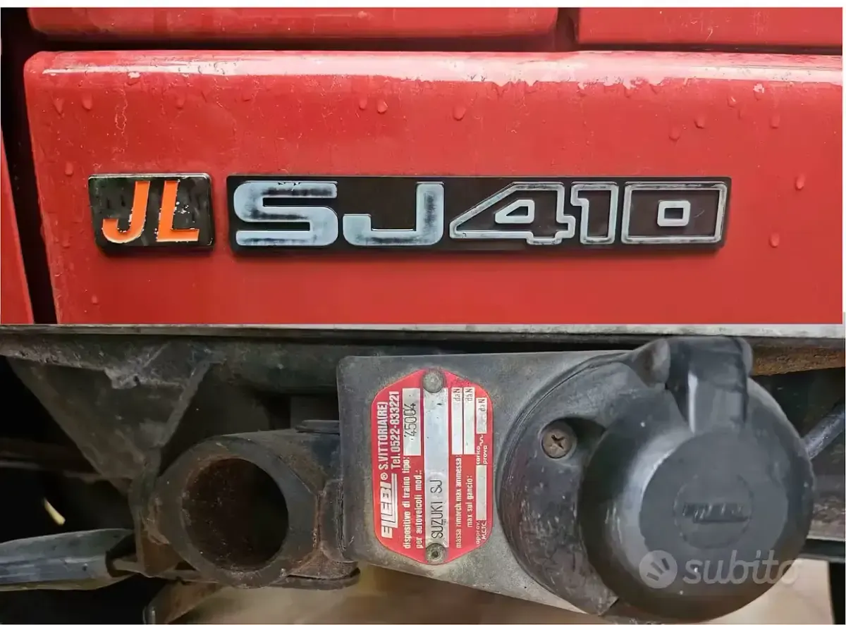 Usata Suzuki Alto 1986 Rosso Utilitaria