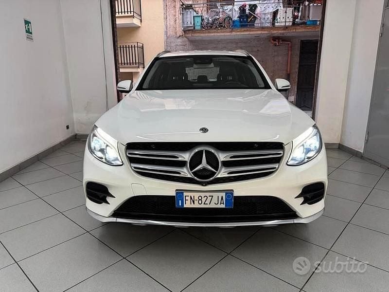 Usata Mercedes GLC250 Premium 204 CV (150 kW) 2018 Bianco SUV