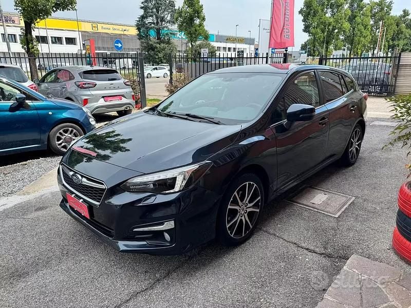 Usata Subaru Impreza Style 114 CV (83 kW) 2018 Grigio Berlina