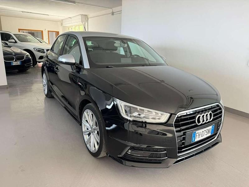 Usata Audi A1 Sportback S-Line 90 CV (66 kW) 2017 Nero Utilitaria