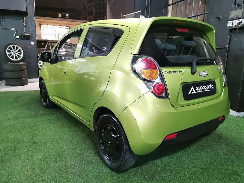 Usata Chevrolet Spark LS 68 CV (50 kW) 2011 Verde vipera Utilitaria