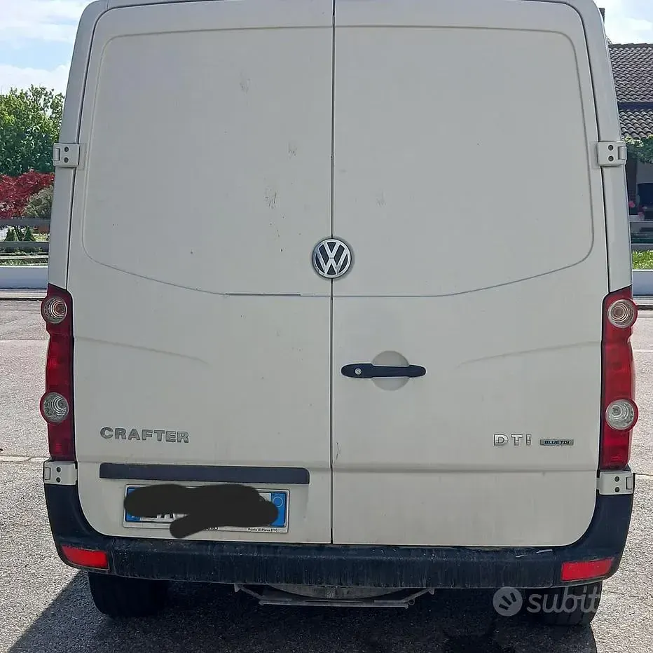 Usata VW Crafter 109 CV (80 kW) 2010 Bianco Furgone