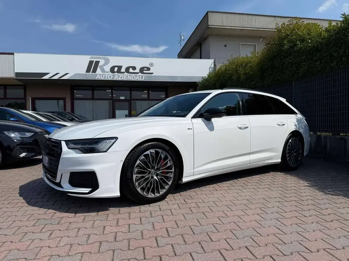 Usata Audi A6 S-line plus 252 CV (185 kW) 2021 Bianco Station wagon