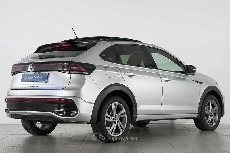 Usata VW Taigo R-line 110 CV (80 kW) 2023 Argento SUV