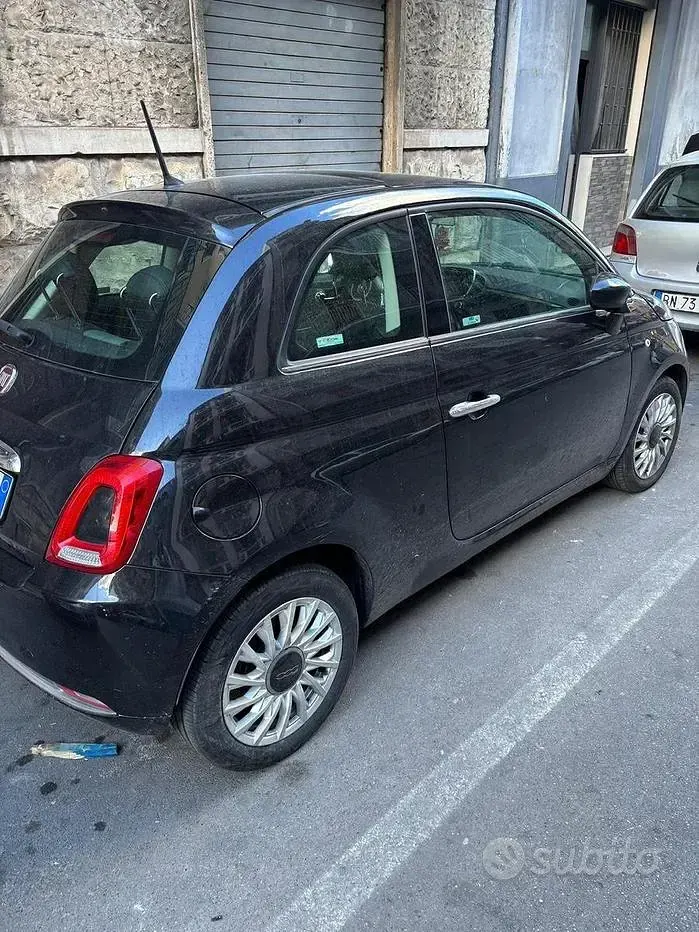 Usata Fiat 500 95 CV (69 kW) 2017 Nero Berlina