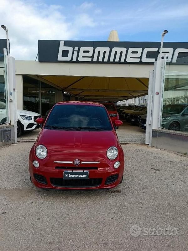 Usata Fiat 500 69 CV (50 kW) 2014 Rosso Utilitaria