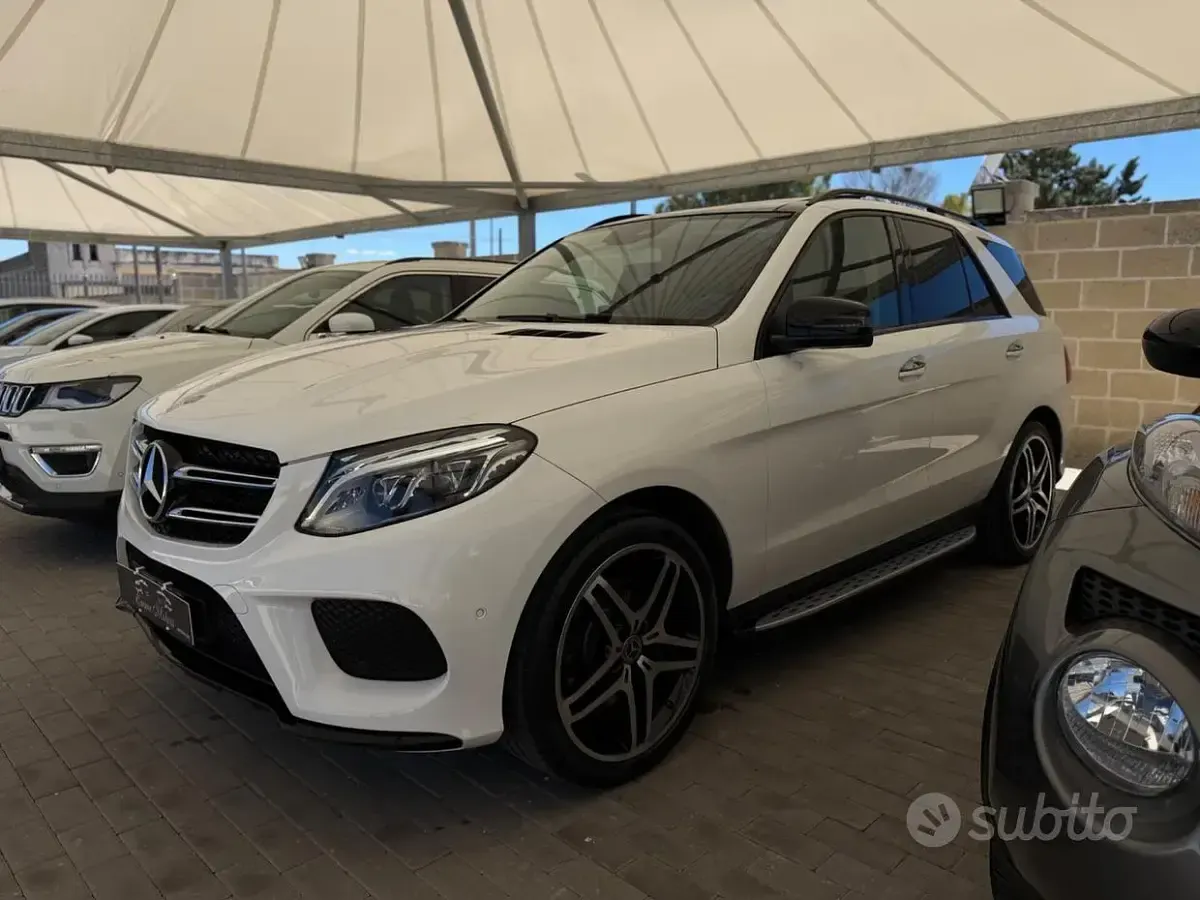 Usata Mercedes GLE250 Premium 204 CV (150 kW) 2017 Bianco SUV