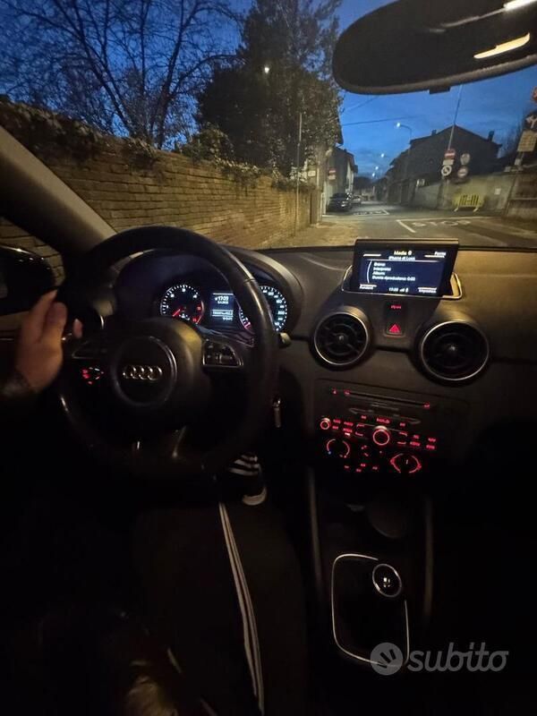 Usata Audi A1 2012 Bianco Utilitaria