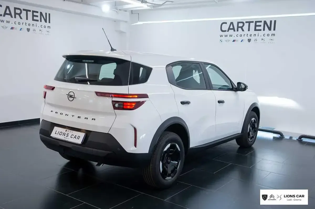 Nuova Opel Frontera Edition 136 CV (100 kW) 2026 Arktis whyte SUV