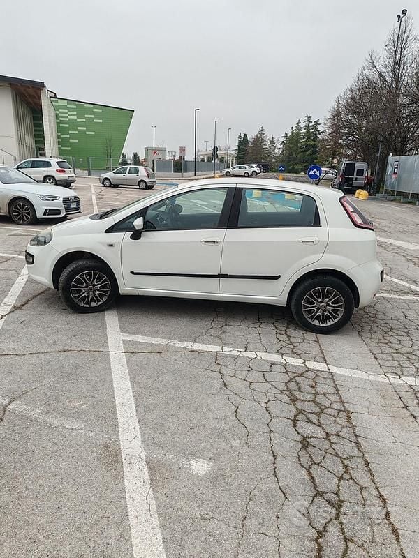 Usata Fiat Punto Evo Life 69 CV (50 kW) 2011 Bianco Utilitaria