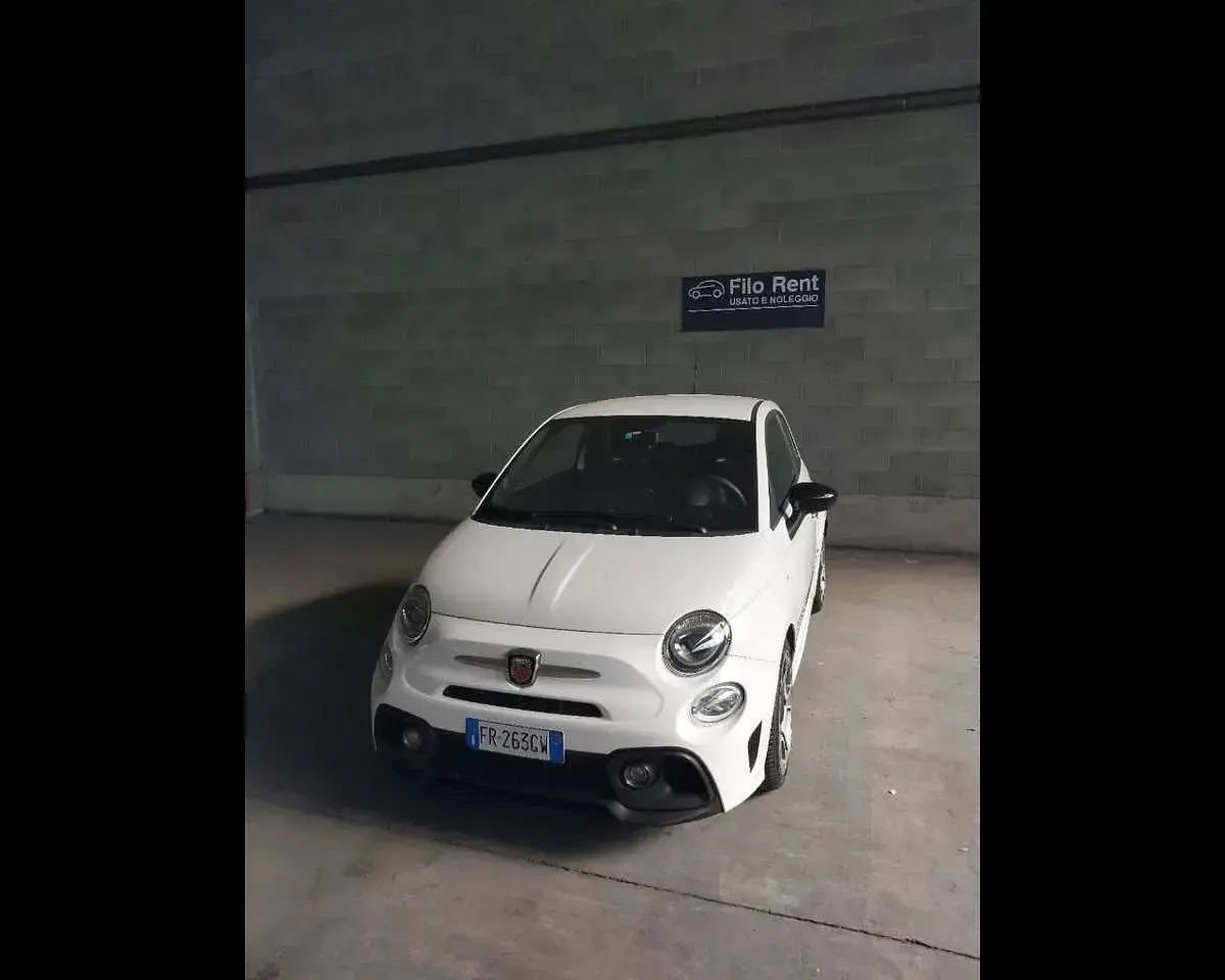 Usata Abarth 595 144 CV (105 kW) 2018 Bianco Berlina