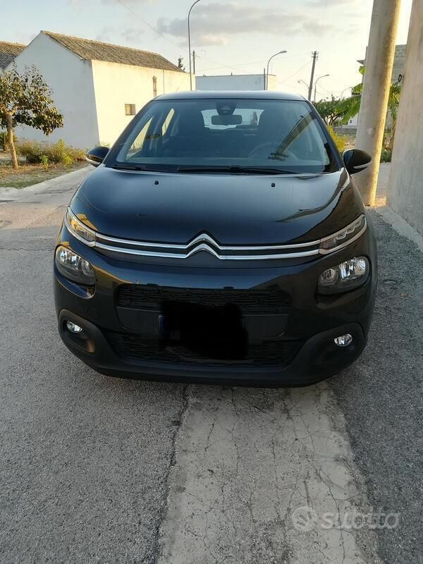 Usata Citroën C3 2017 Nero Utilitaria