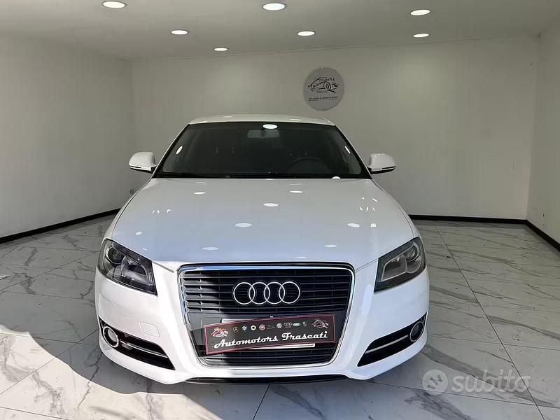 Usata Audi A3 S-Line 140 CV (102 kW) 2009 Bianco Utilitaria