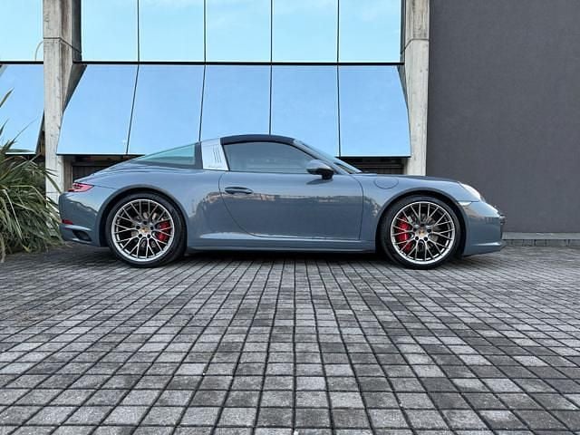 Usata Porsche 911 Targa 4S Sport 420 CV (308 kW) 2017 Azzurro Cabrio