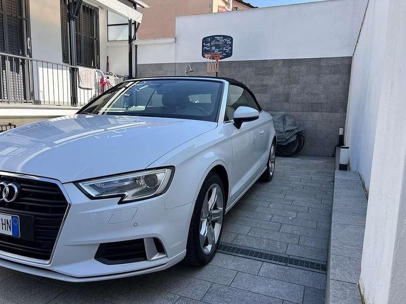 Usata Audi A3 Cabriolet Sport 116 CV (85 kW) 2018 Bianco Cabrio
