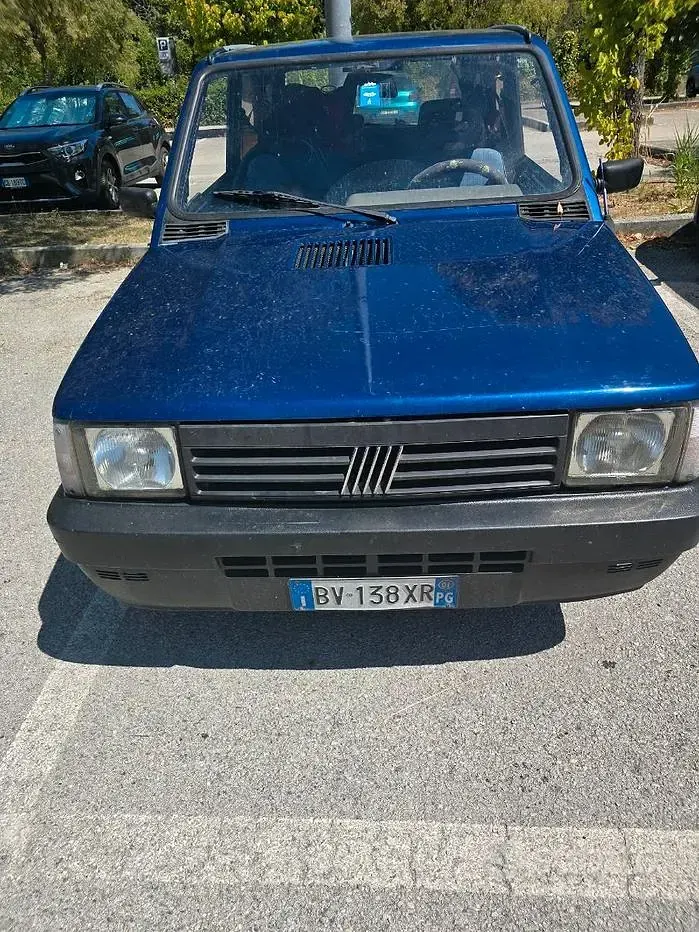 Usata Fiat Panda 54 CV (39 kW) 2001 Bluazzurro Berlina