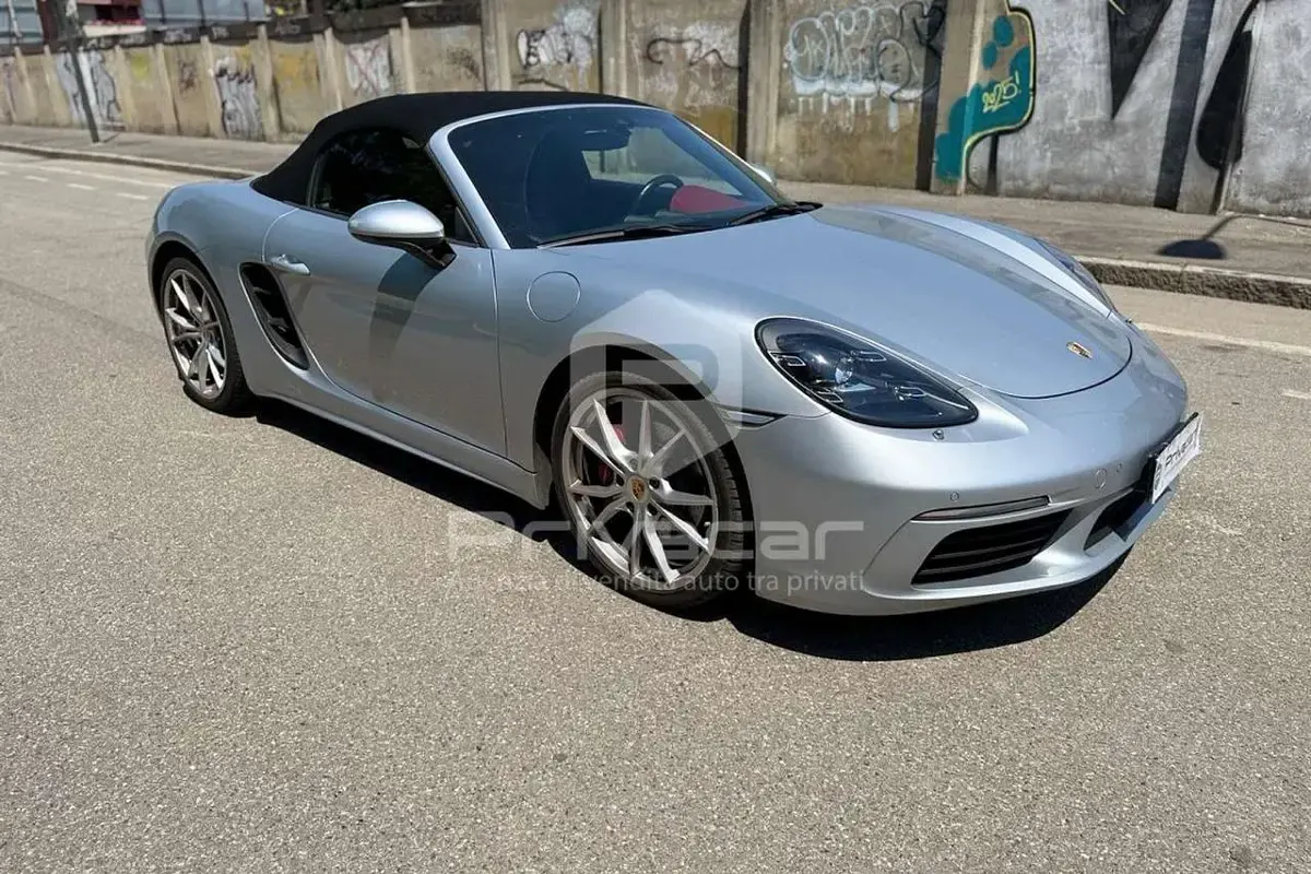 Usata Porsche Boxster 350 CV (257 kW) 2016 Grigio Cabrio