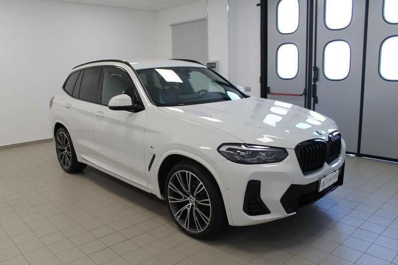 Usata BMW X3 M Sport 190 CV (139 kW) 2022 Bianco SUV