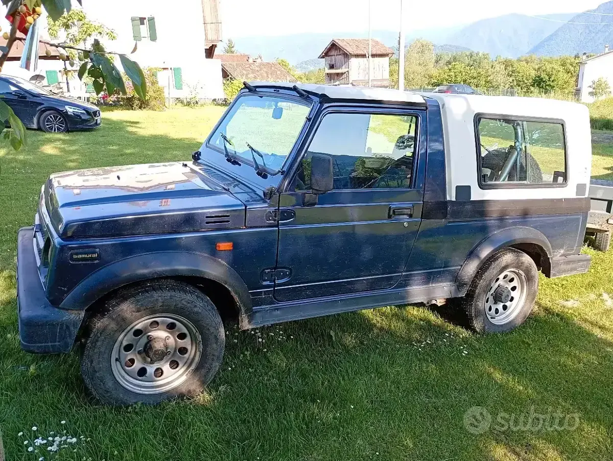 Usata Suzuki Samurai 69 CV (50 kW) 1997 Blu SUV
