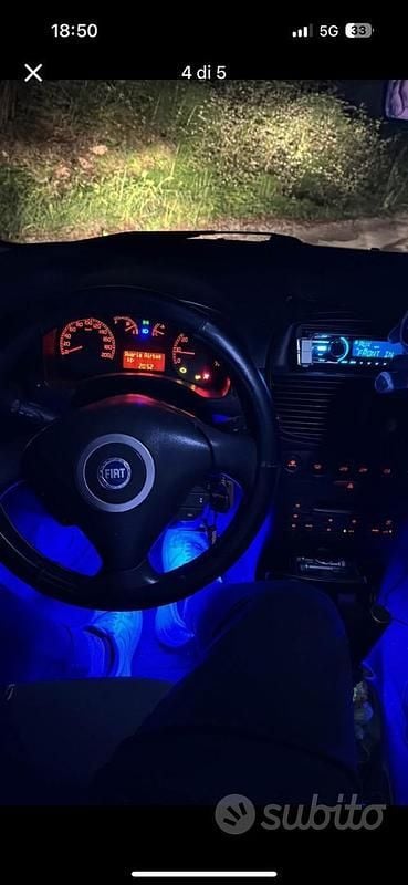 Usata Fiat Punto 69 CV (50 kW) 2006 Nero Berlina
