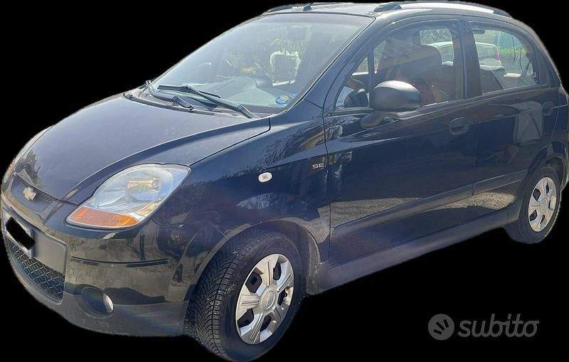 Usata Chevrolet Matiz 52 CV (38 kW) 2009 Nero Utilitaria