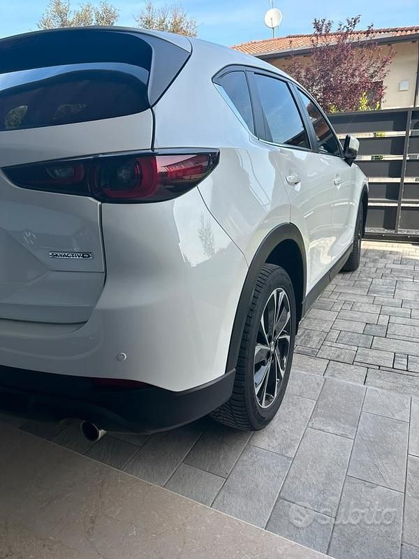 Usata Mazda CX-5 150 CV (110 kW) 2022 Bianco SUV