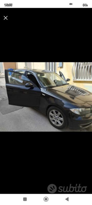 Usata BMW 118 2009 Nero Utilitaria