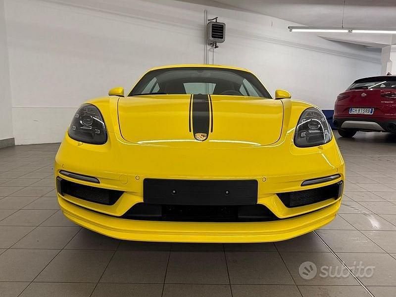 Usata Porsche 718 Cayman Edition 299 CV (219 kW) 2024 Giallo Coupé